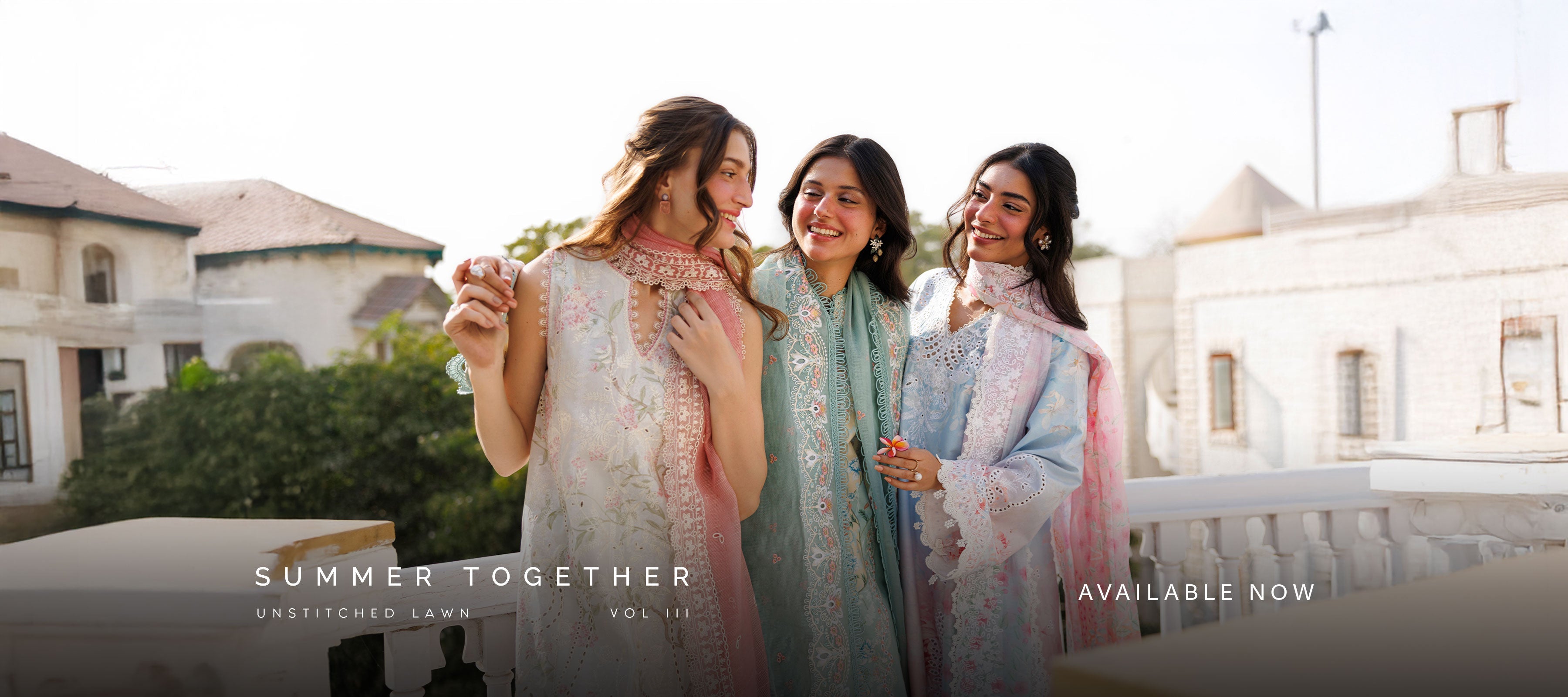 Afrozeh Summer Together Collection Desktop Banner