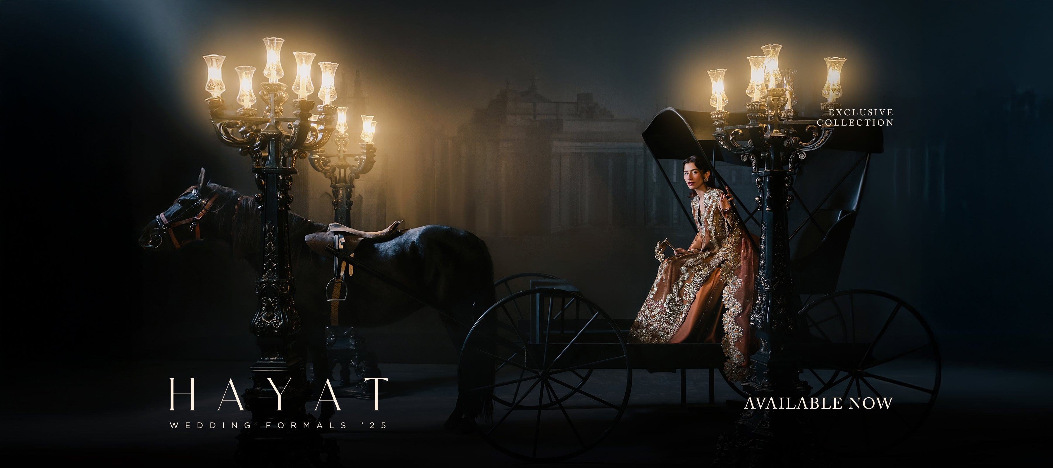 Afrozeh Hayat Wedding Formals 25 Collection Desktop Banner